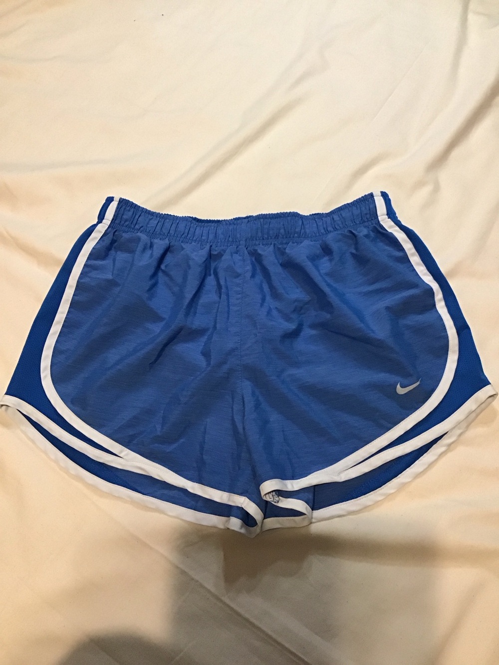 Nike Dry-fit Women’s running shorts, blue, medium